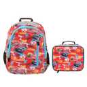 Disney Pixar Cars Characters All-Over Print 16” Backpack & Lunch Kit Value Set for Boys