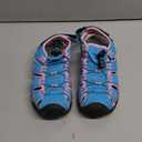 DREAM PAIRS Boys Girls Summer Outdoor Athletic Sport Sandals Walking Hiking Hook and Loop Adjustable Multicolor for Toddler/Little/Big Kids (Baby/Blue/Pink) 13