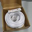 30ft/9M Power Cable with Adapter and Plug-in Mount Compatible with Blink Floodlight Cam, eufy Floodlight E340, Electrical Box with Weatherproof Cord-(2in1 Mount & Cord Set)