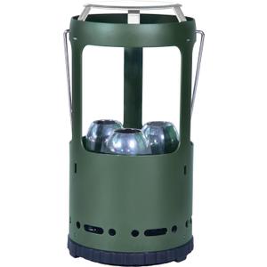 Candle Lantern for Real Candles, Compact Aluminum Camping Candle Lantern, Windproof Outdoor Lantern Candle Holder for Camping, Hiking and Power Outages, Without Candles