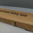 Upgrade 120 inch Retractable Baby Gates, EZIGO Extra Wide Baby Gate for Large Opening Extra Long Mesh Gate for Kids or Pet Dog Gate Child Safety Gate for Stairs Hallways Doorway Indoor Outdoor, White