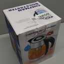 Chefman Electric Kettle with Temperature Control, 5 Presets LED Indicator Lights, Removable Tea Infuser, Glass Tea Kettle & Hot Water Boiler, 360° Swivel Base, BPA Free, Stainless Steel, 1.8 Liters