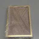 upsimples 5x7 Picture Frame Set of 3, Made of High Definition Glass for 5 x 7 Gold Frames, Wall and Tabletop Display Thin Border Photo Frame for Home Dcor