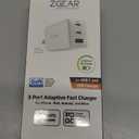 ZGear 3-Port Adaptive Fast Charger, 65 Watts