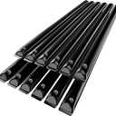 0.7mm Thicker Black Winter Water Tube for Swimming Pool Covers, 12 Pack 10 FT Water Weight Bags for Pool Side, 3-Layer Composite Material