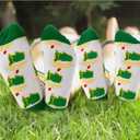 NUMJAW Tournament Masters Golf Towels for Golf Bag + Masters Golf Socks for Men Women,Golf Gifts for Golfers Golf Accessories