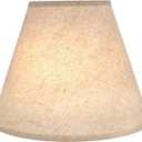 Aspen Creative 32291 Transitional Hardback Empire Shaped Spider Construction Lamp Shade in Flaxen, 14" wide (7" x 14" x 11")