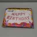 Rose Gold Happy Birthday Balloon Banner Personalized Name 16 Inch Foil happy birthday balloons letters with A-Z set and extra letters Birthday Party Decorations Happy happy birthday balloon