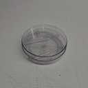 Amazon Basics Lazy Susan Turntable Organizer, 9" Diameter, 2 Tier, Clear