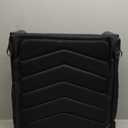 Car Seat Bag Backpack with Wheels for Air Travel Extra Large Padded Carseat Cover Carrier for Airplane Gate Check Bag (Dark Black)