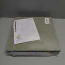 Bumusty Large Cork Board 36" x 24" Alternative - 6 Pack Felt Wall Tiles with 40 Safe Removable Adhesive Tabs, 30 Pushpins, Cork Boards for Walls Pin Board Bulletin Board Office Decor (Sage)