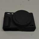 Easy Hood Case for Canon Powershot G7 X Mark III Digital Camera, Soft Silicone Protective Cover with Removable Lens Cover for Canon Powershot G7X Mark III DSLR Camera (Black)