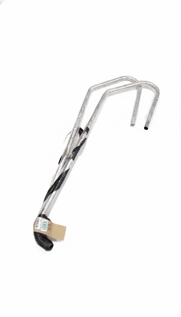 2 Bend Rails, Size 81" Inches, Color Grey