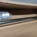 One Piece Stainless Steel Flag Pole for Outside House, 80 MPH Heavy Duty Flag Pole for Truck, 5FT Outdoor Flagpole for Porch, Wall, Jeep, Trailer, 1 Inch Flagpole (1, Silver)