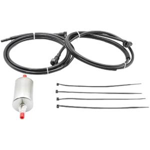 ASTROSYNC Supply & Return Nylon Fuel Line Fit for Chevy S10 GMC Sonoma 1997-2005, Fuel Line Replacement Kit Replace NFR0012 FL-GM56C GM56B FL-GM16D