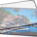 Tektalk Jigsaw Puzzle Board Portable Puzzle Mat with Dustproof Cover for Puzzle Storage Saver, Non-Slip Surface, Up to 1000 Pieces (Gray)