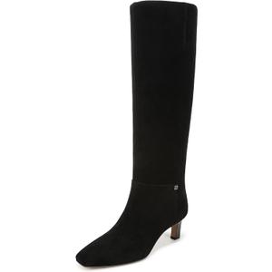 Franco Sarto Women's Timmy Fashion Boot Black Suede 9 M (Black)
