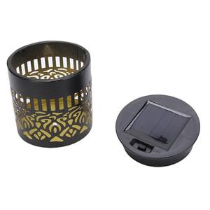 ICRPSTU Solar Fence Lights Waterproofing Solar Powered Outdoor Deck Wall Lights Warm Yellow Decorative Lighting for Garden Patio Backyard 4 Pack