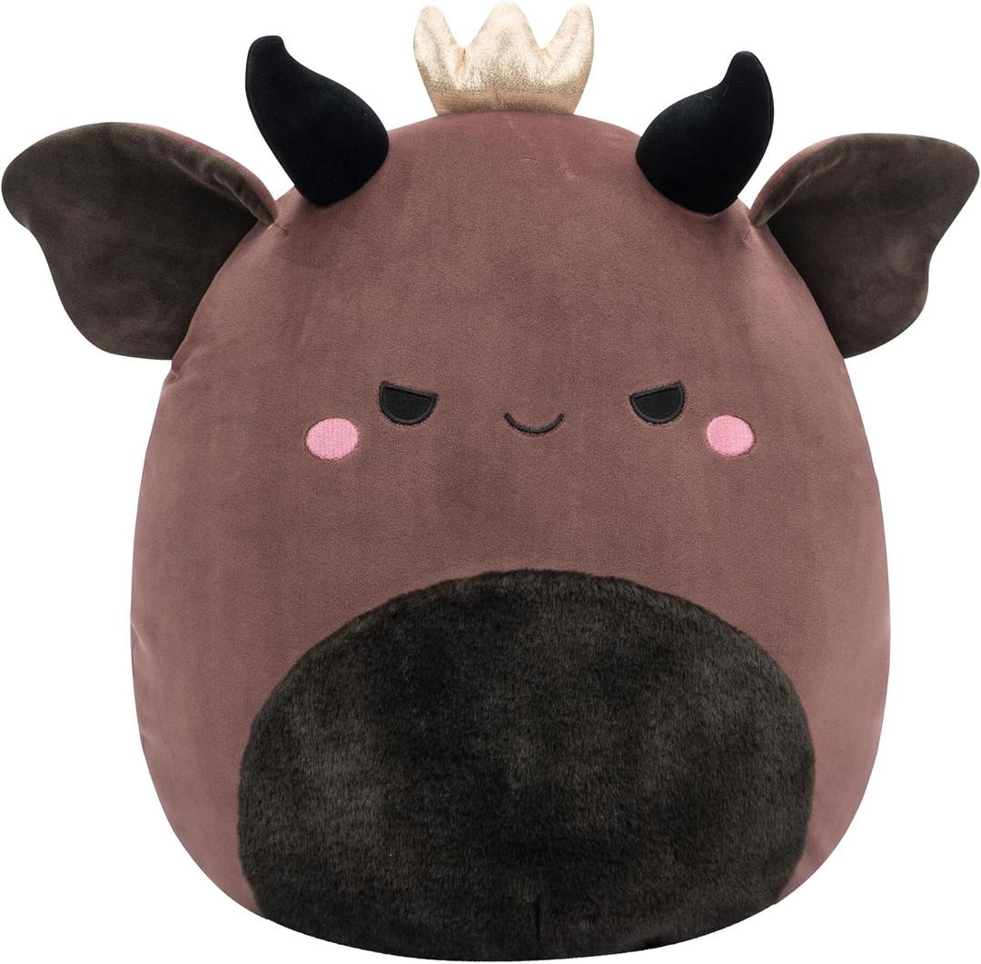 Squishmallows Original 16-Inch Ambergris Burgundy Goblin King - Official Jazwares Plush (Large)