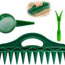 Seed Spreader, 2025 New Sowing Seeds Dispenser Set, Mini Seed Dispenser for Small Seeds, Handheld Seed Planter Tool Seed Dibber Multifunctional Seed Spacer Gardening Tools