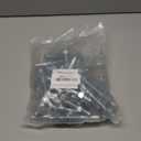 1/2x4-1/4" 10Pcs Inch Standard Fasteners for Heavy-Duty Zinc Wedge Anchors for Cement and Concrete