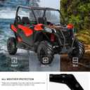 KIWI MASTER Fender Flares Extended for 2018-2026 Can-Am Maverick Sport/Trail Accessories Extensions Mud Flaps Guards #715004958 715004959