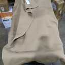 Simplebrand Ava Taupe Blackout Curtains for Bedroom 84 Inch Length 2 Panels Set, Solid Thermal Insulated Privacy Living Room Window Treatment Curtains Blackout Drapes, W50 x L84 Inch, Taupe