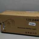 Bathroom Vanity Light, Square Design 2 Lights Morden Bathroom Lighting Fixtures Over Mirror, Black Light Fixtures for Living Room/Bedroom