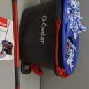 O-Cedar Rinse Clean Spin Mop & System + 2 Extra Mop Heads| Clean with Water | Removes 99% of Bacteria Plastic