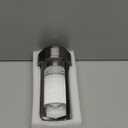 Portable Metal Table Lamp for Indoor/Outdoor ,Rechargeable Cordless LED Lamp, 3-Colour Infinitely Dimming Battery Powered Small Desk Lamp, Restaurant/Bedroom/Bar/Coffee Shop/Camping Light (Grey) (Gray)