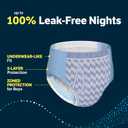 Goodnites Boys' Nighttime Bedwetting Underwear, Size Extra Large (95-120 lbs), 9 Ct