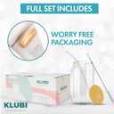 KLUBI 40th Birthday Gifts Women - In My Forties Era 16 Ounce Glass Cup 40th Birthday Decorations for Women 40 Year Old In Their 40s Era Cup Decor