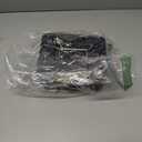 KYODOLED Medium Metal Cash Box with Combination Lock Safe and Money Tray for Security 7.87"x 6.30"x 3.54" Black