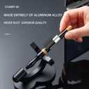 Magnetic Levitation Pen Starry 60, Floating Futuristic Design,Birthday Gift for Boyfriend,Boss,Desk Decor (Black)