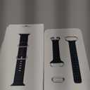 Apple Watch Band - Ocean Band (49mm) - Navy with Natural Titanium Finish - Regular
