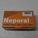 Neporal Amber Sleep Light Bulbs 1800K 4PK, 9W 60 Watt Equivalent, 99.96% Blue Blocking Soft Warm Light Bulbs A19, Amber Night Light E26 for Bedroom and Baby Nursery Light