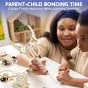 Klever Kits Science Building Toys 6 Projects- Make Your Wooden Motor Machines- Learning Crafts and STEM Activities for Kids Aged 8 9 10 + DIY Race Car & Star Nightlights