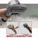 Pet Hair Grooming Brush Vacuum Attachment for Dogs, Cats with Vacuum Extension Hose up to 3.5M  Compatible with Miele, Shark Rocket HV322, HV301, HV371, Rotator NV501, Navigator NV350 Series & More