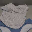 Womens Tankini Swimsuits Ruched Tummy Control Bathing Suits 2 Piece V Neck Wrap Tie Back Swimwear 2XL