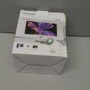 Electric FocusMagcubic Mini Projector 4K Support, Portable Projector with WiFi 6 and Bluetooth 5.4, Smart Proyector, 5W Soundbase Speaker, 180Rotation for Home Theater