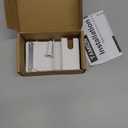 Child Safety Door Top Lock, TAMIDN Top Door Locks for Kids Safety Made of Durable Metal, Adjustable Child Locks for Door, Door lock kid proof for Childproofing Interior-Exterior Doors (1 Pack, White)