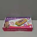 Friendship Bracelet Making Kit Toys, Ages 7 8 9 10 11 12 Year Old Girls Gifts Ideas, Birthday Present for Teen Girl, Arts and Crafts String Maker Tool, Bracelet DIY, Kids Travel Activity Set (Yellow)