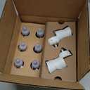 Air Wick Plug in Scented Oil Starter Kit, 2 Warmers + 6 Refills, Lavender & Chamomile, Eco Friendly, Essential Oils, Air Freshener