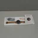 KEEPONFIT Smart Watches for Women Android/iPhone, IP68 Waterproof Fitness Tracker with Bluetooth Calls(Answer&Make), Activity Pedometer/Heart Rate/SpO2 Monitor/100+ Sports Model (Gold Pink)