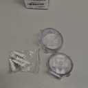 Lenink 2 Pack Clear Lightsaber Wall Mount, Lightsaber Holder Rack Compatible with Galaxys Edge Lightsabers, Darth Revan Lightsaber, Darth Vader Sabers and Most Lightsaber