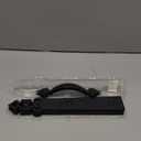 Magnetic Garage Door Decorative Hardware Faux Hinges and Handles Kit,2 Handles 4 Hinges Color:Black