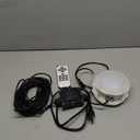 Magnetic Wall Pool Light for Above Ground Pool Swimming Pool, 120V RGB Color Changing with 33ft Cord, IP68 Waterproof, Magnetic Pool Wall Light with Remote Control (120V-RGB+White)