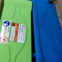 Step2 Waterpark Wonders Two Tier Water Table, Kids Water Activity Sensory Playset with Umbrella, Garden Hose Sprinkler Attachment, 11 Piece Accessories, Outdoor Summer Toy, Ages 18 Months+, Blue