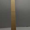 ChrisDowa Cordless Zebra Blinds for Windows, Dual Layer Free-Stop Light Filtering Window Roller Shades, Pull Down Privacy Zebra Shades for Home, Office, Bedroom, Door (55" W x 72" H, White)