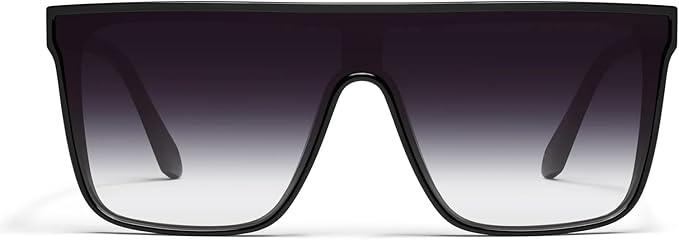 Luxury Square Sunglasses for Women Men Unisex Lightweight Trendy Flat Top Sun Glasses Shades